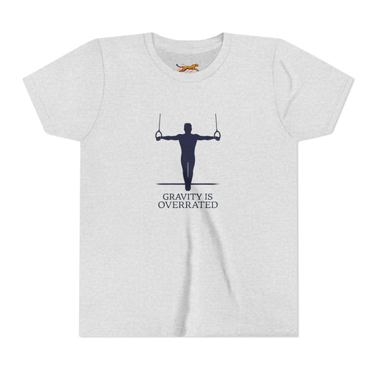 Gymnastics Youth Tee - Gravity is Overrated