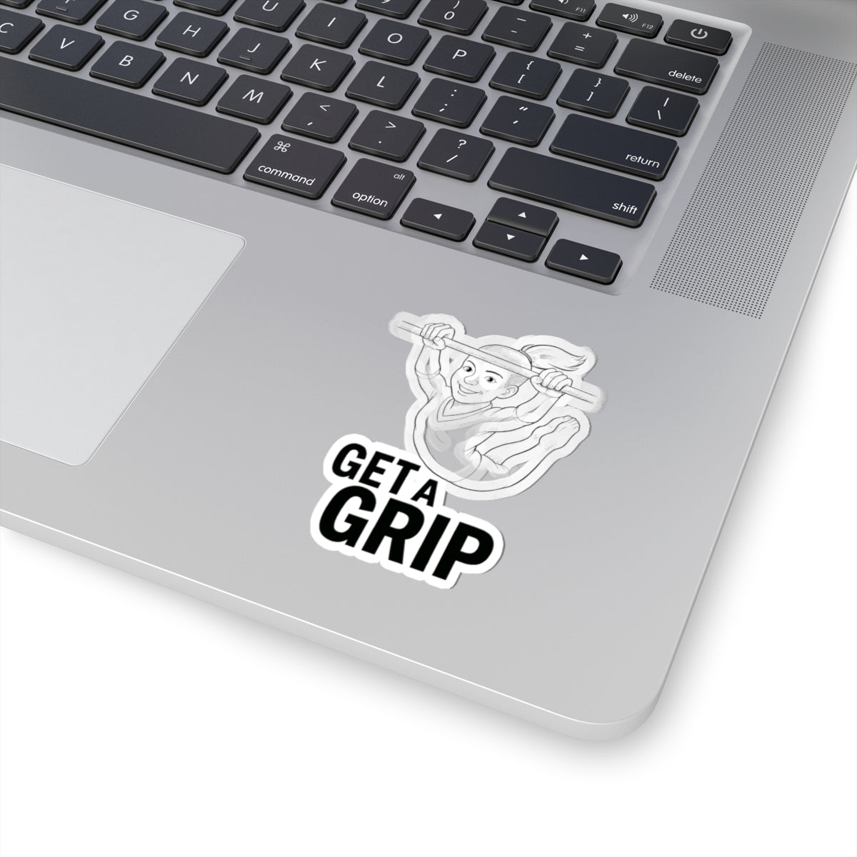 Get a Grip Kiss-Cut Stickers- Gymnast
