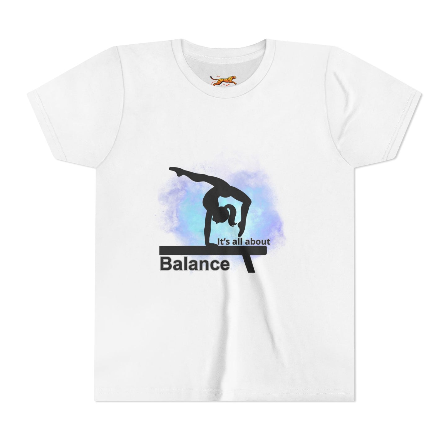It's all about Balance - Gymnastics  Inspired Youth Tee.