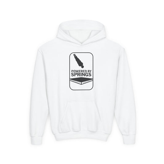 Powered by Springs Youth Hoodie.