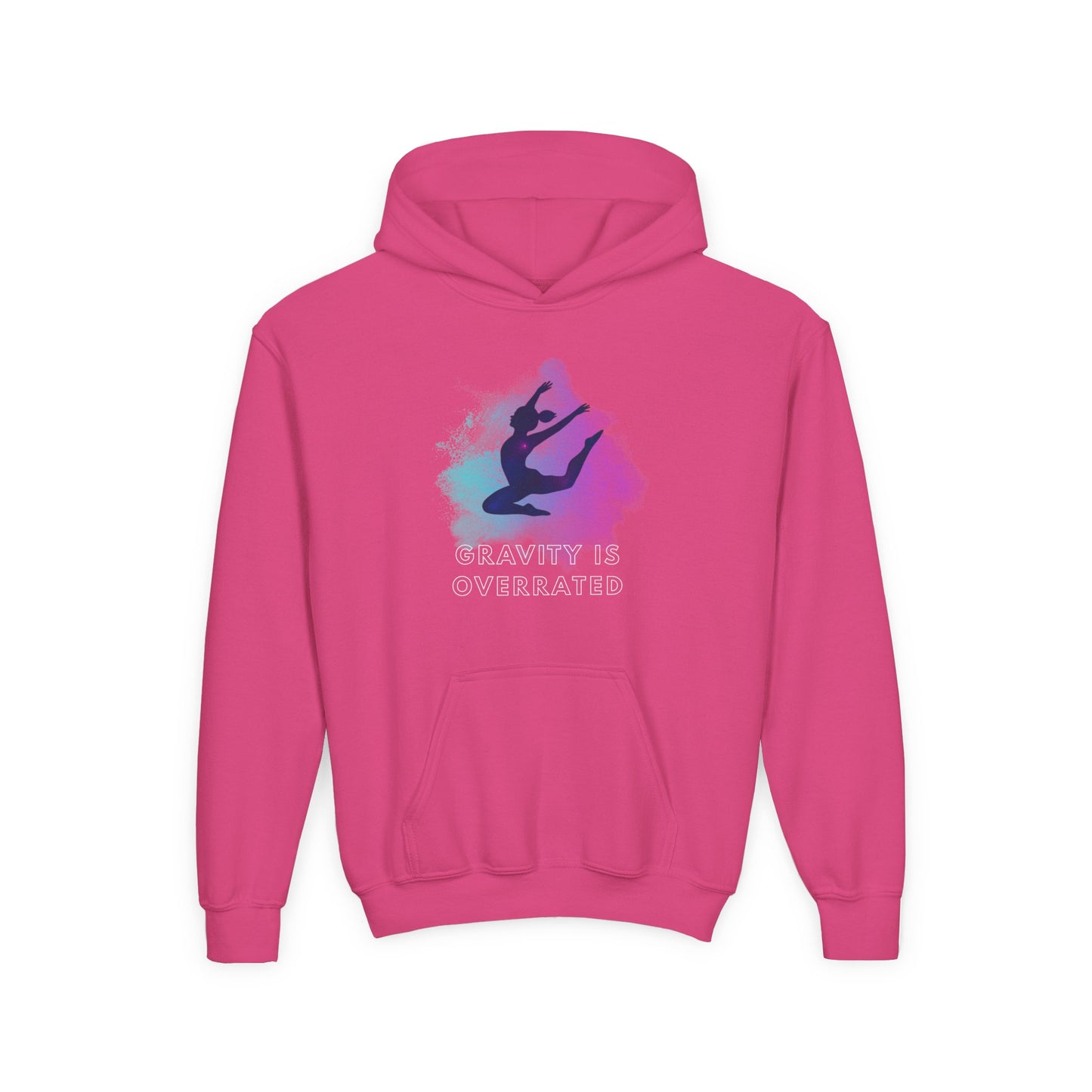 Girl's Gymnastics and Dance Hoodie, Gravity is overrated