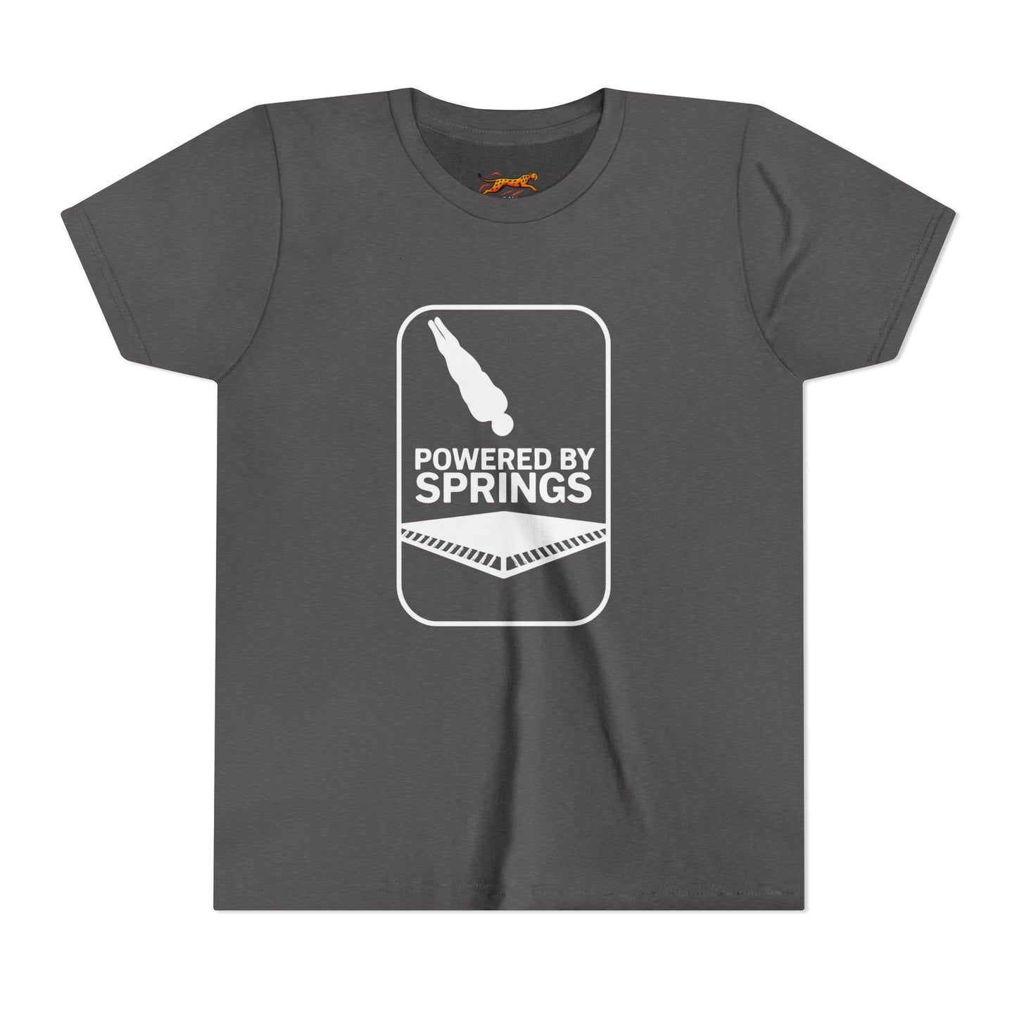 Youth Graphic Tee - Powered by Springs, Trampoline