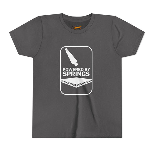 Youth Graphic Tee - Powered by Springs, Trampoline