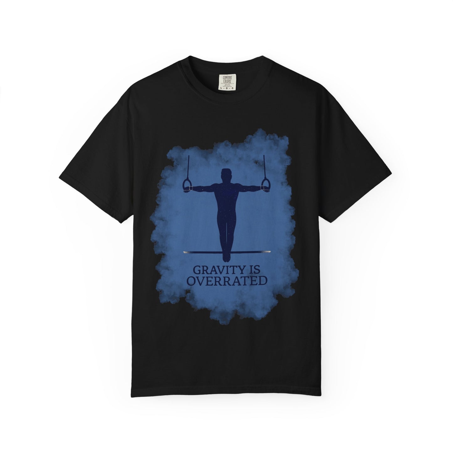 Gymnastics T-shirt Gravity is Overrated, Unisex Workout Tee - Adults