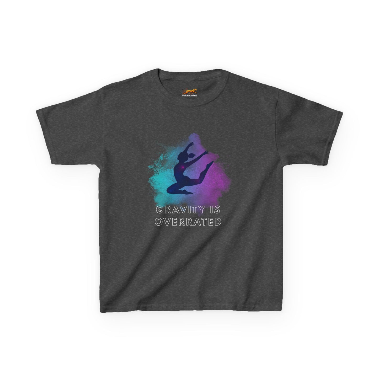 Kids Graphic Tee - Gravity is Overrated, Dance and Gymnastics Apparel