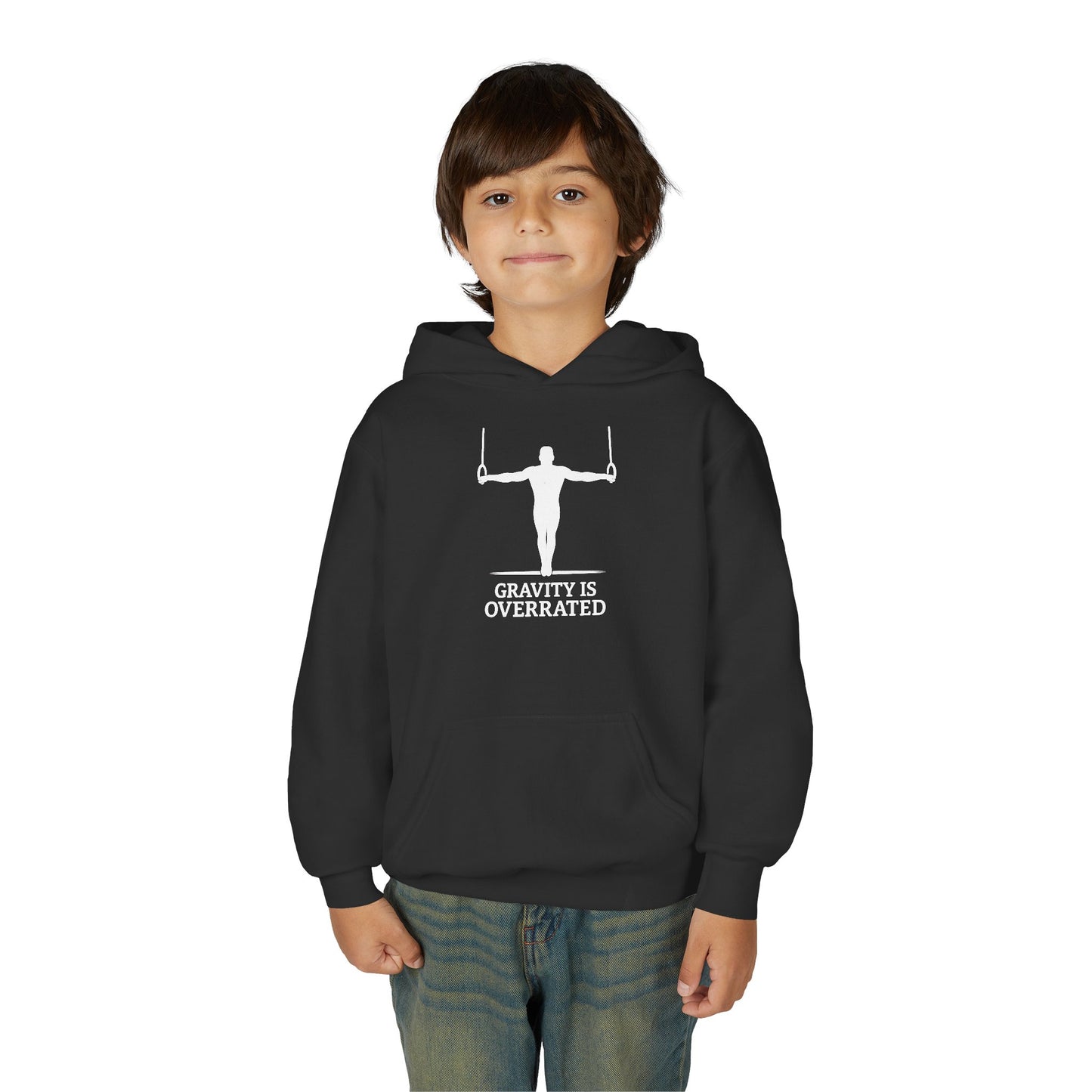 Gravity is Overrated Youth Hoodie.