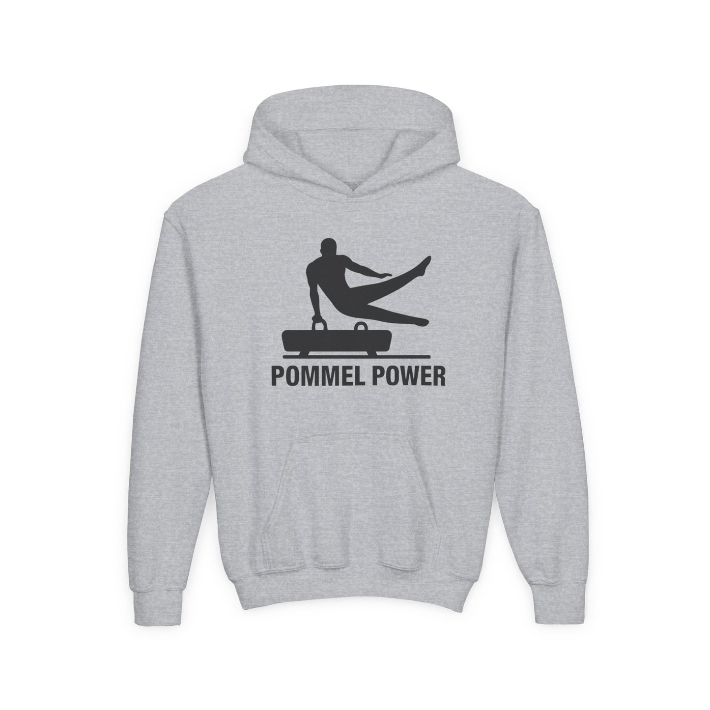 Pommel Power Gymnastics Youth Hoodie