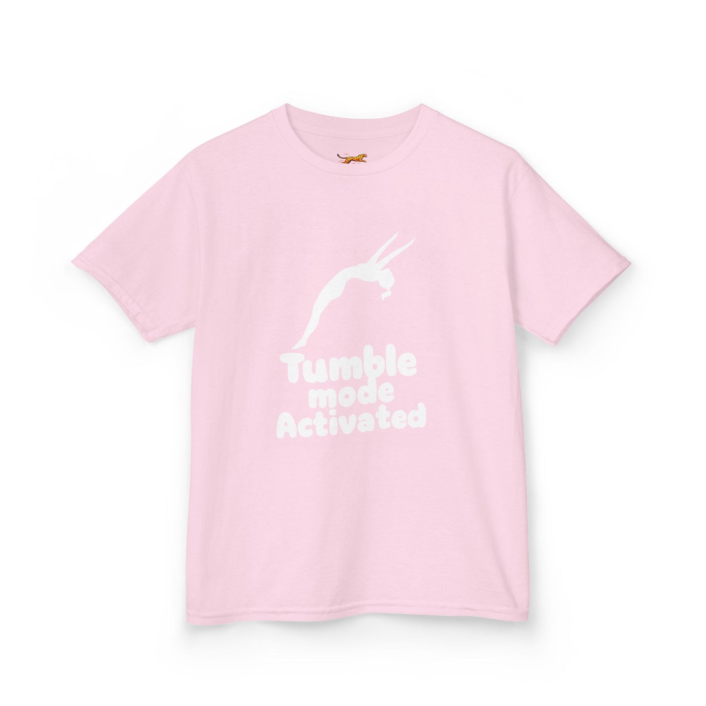 Tumble Mode Activated Gymnastics Youth Tee | Fit Animal