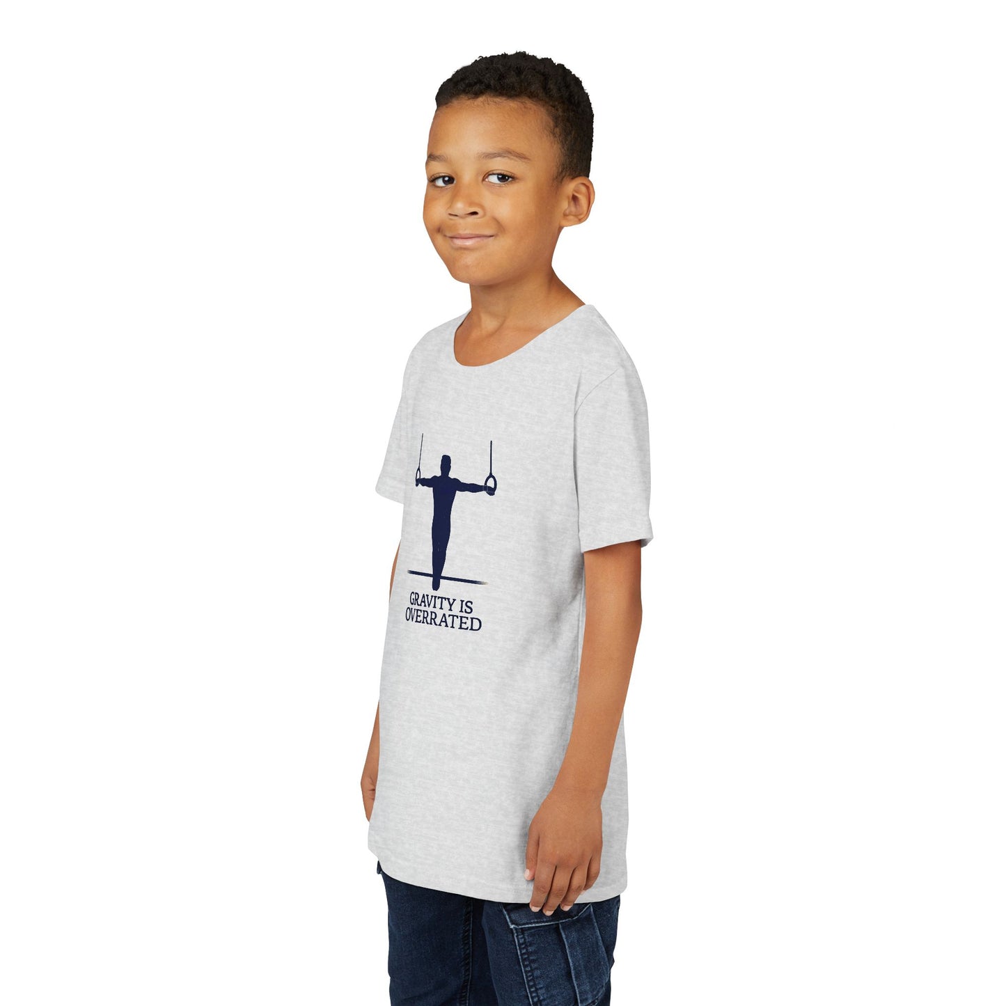 Gymnastics Youth Tee - Gravity is Overrated
