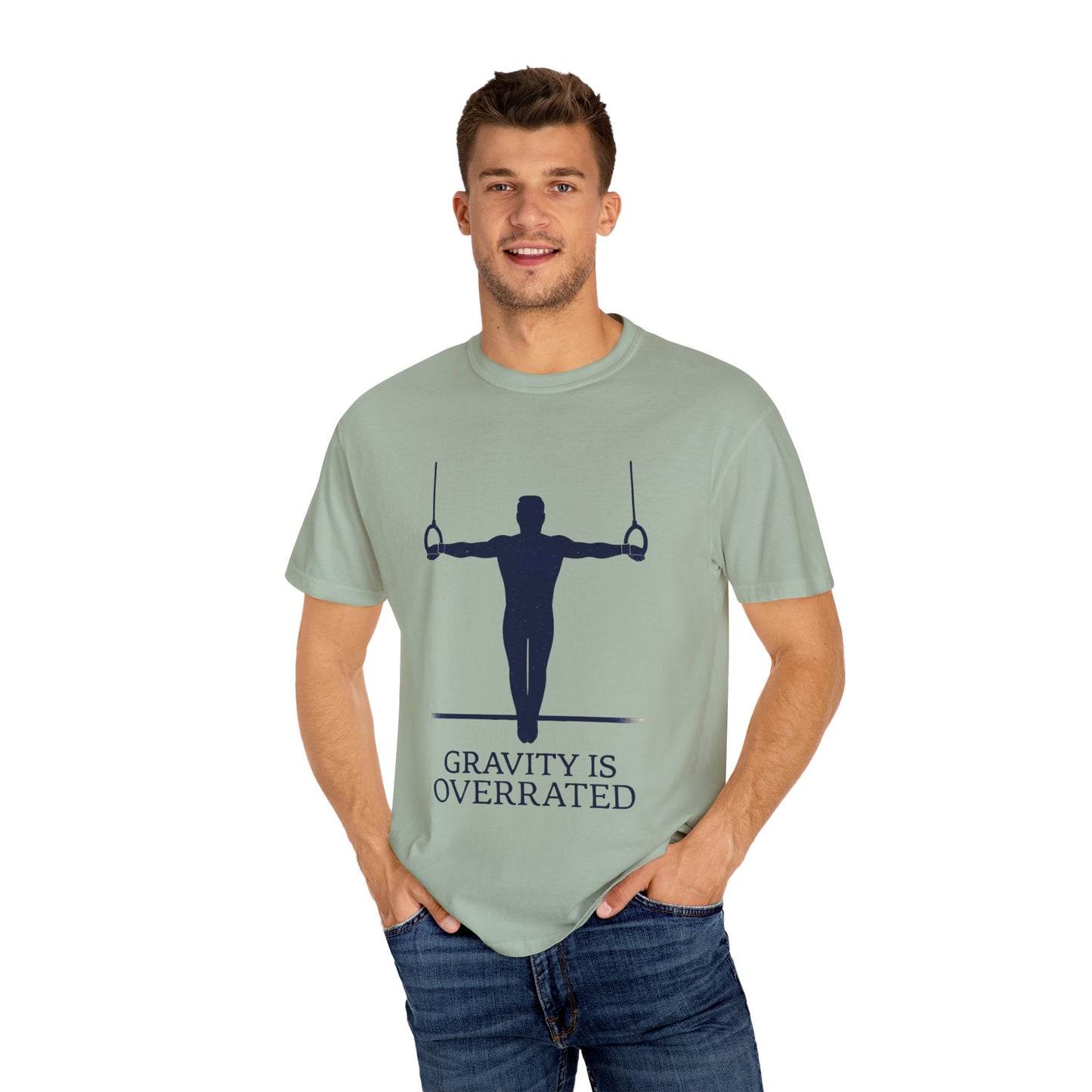Funny Gym Workout Unisex T-Shirt - Gravity is Overrated