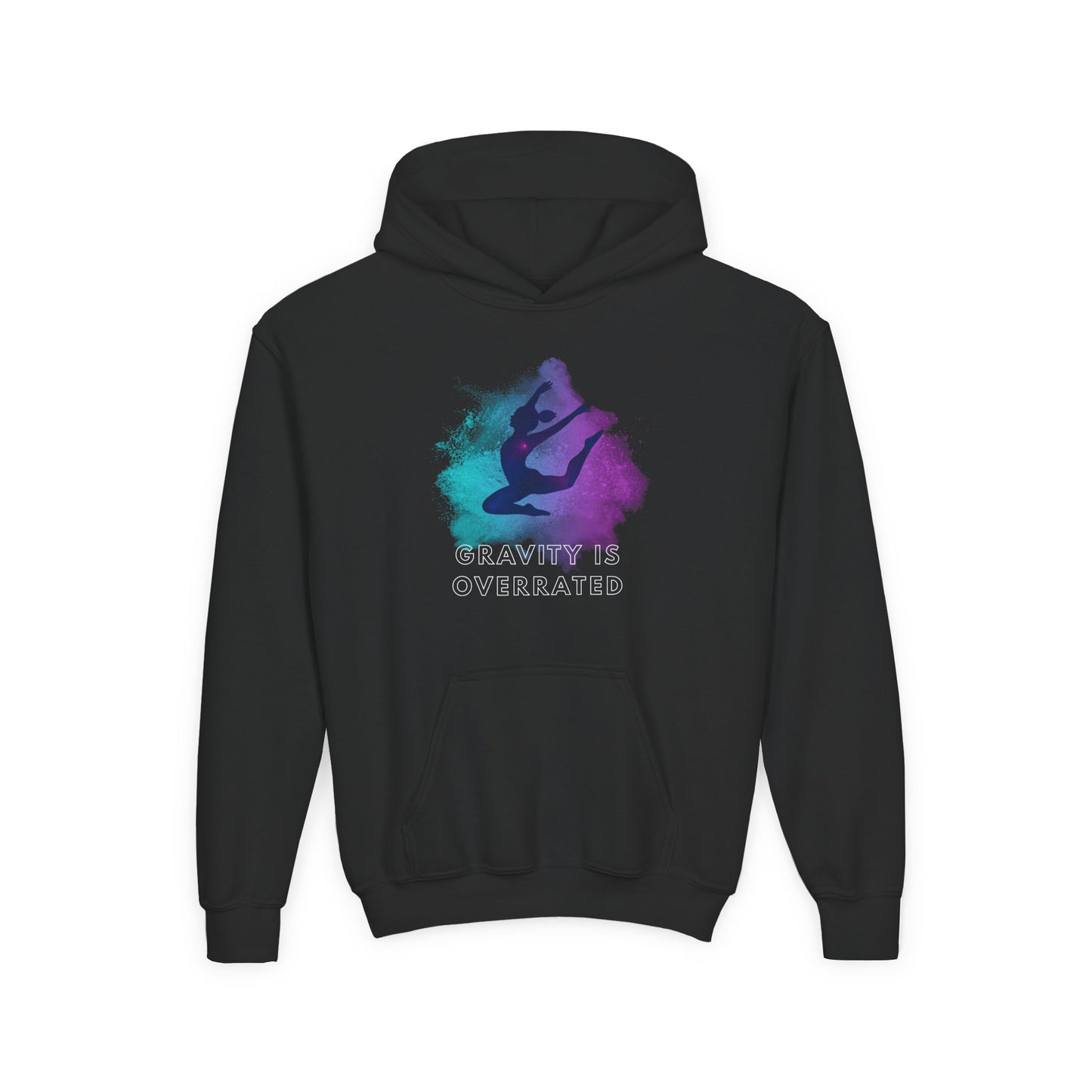 Girl's Gymnastics and Dance Hoodie, Gravity is overrated