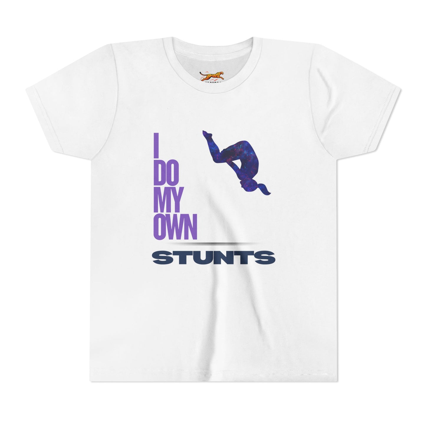 I Do My Own Stunts Gymnastics Tee | Fit Animal Apparel