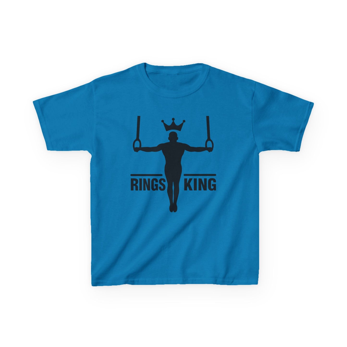 Kids Gymnastics T-Shirt - Rings King Design