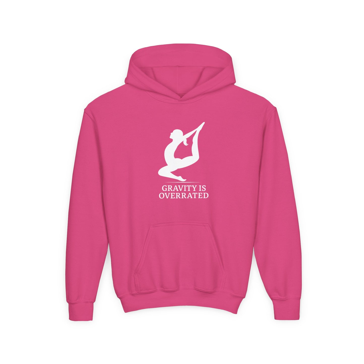 Gravity is Overrated Youth Hoodie - Perfect for Dancers and Gymnasts