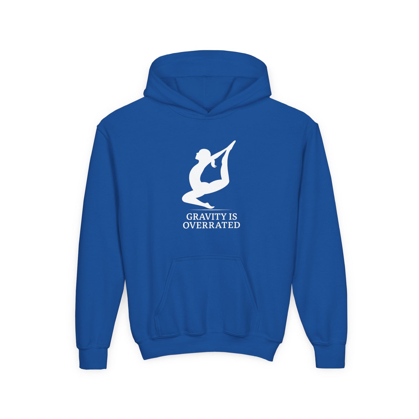 Gravity is Overrated Youth Hoodie - Perfect for Dancers and Gymnasts