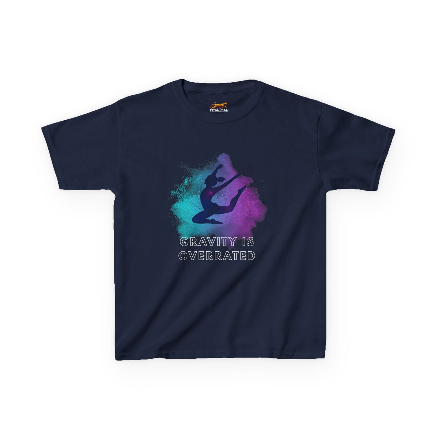 Kids Graphic Tee - Gravity is Overrated, Dance and Gymnastics Apparel