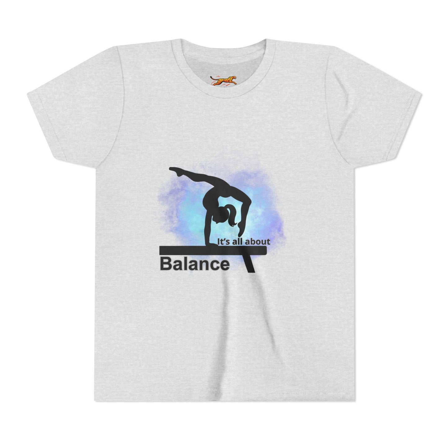 It's all about Balance - Gymnastics  Inspired Youth Tee.