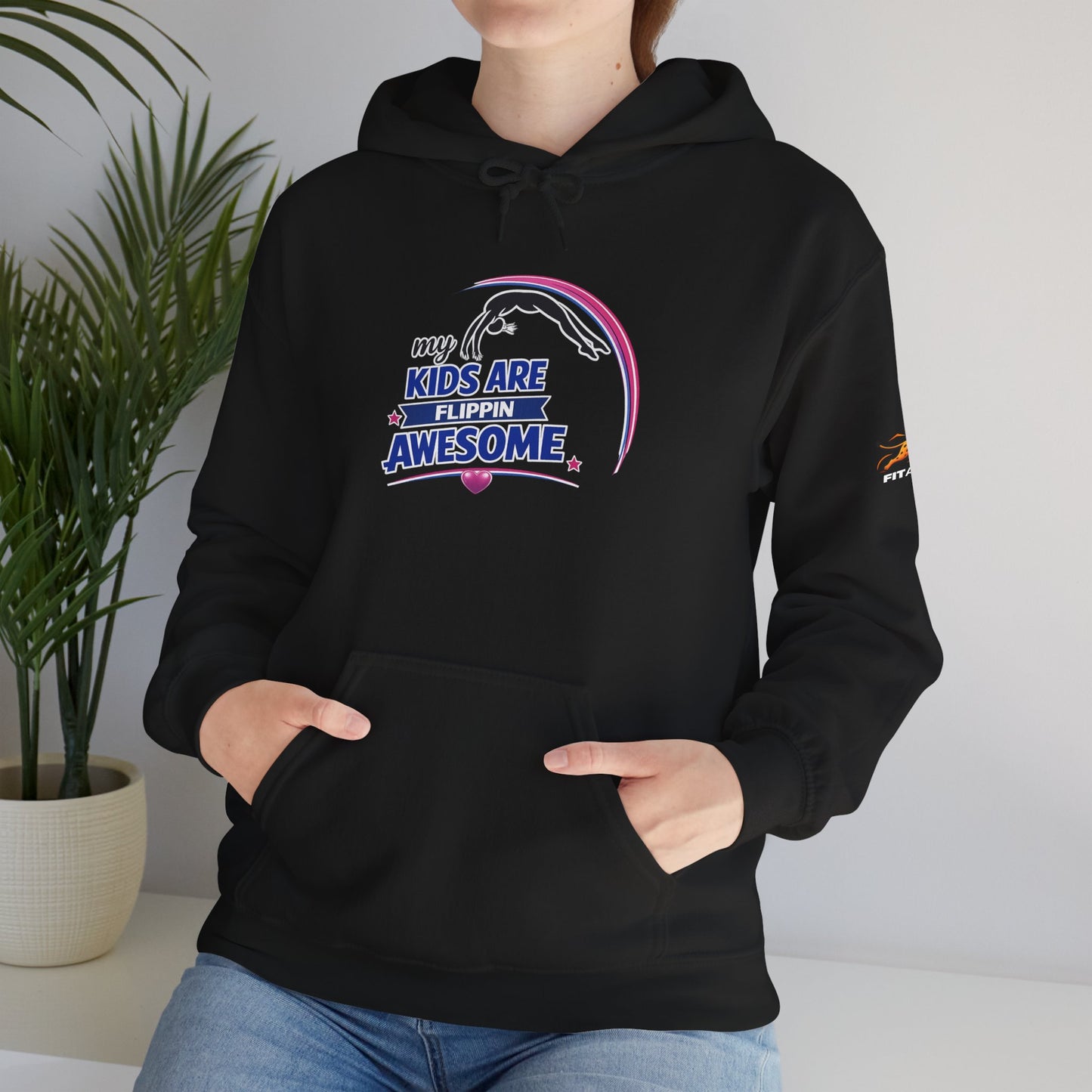 My Kids Are Flippin' Awesome Personalized Hoodie