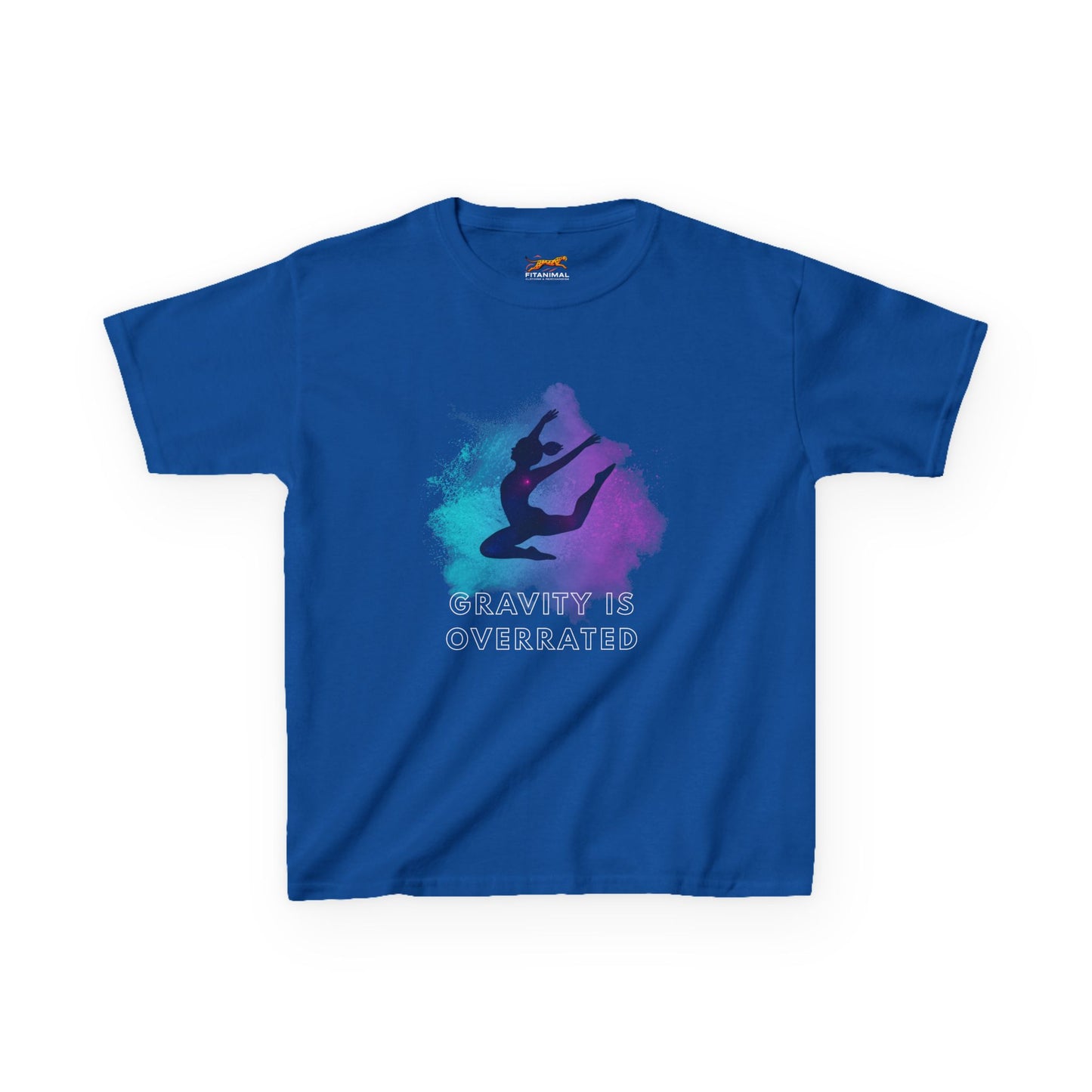 Kids Graphic Tee - Gravity is Overrated, Dance and Gymnastics Apparel