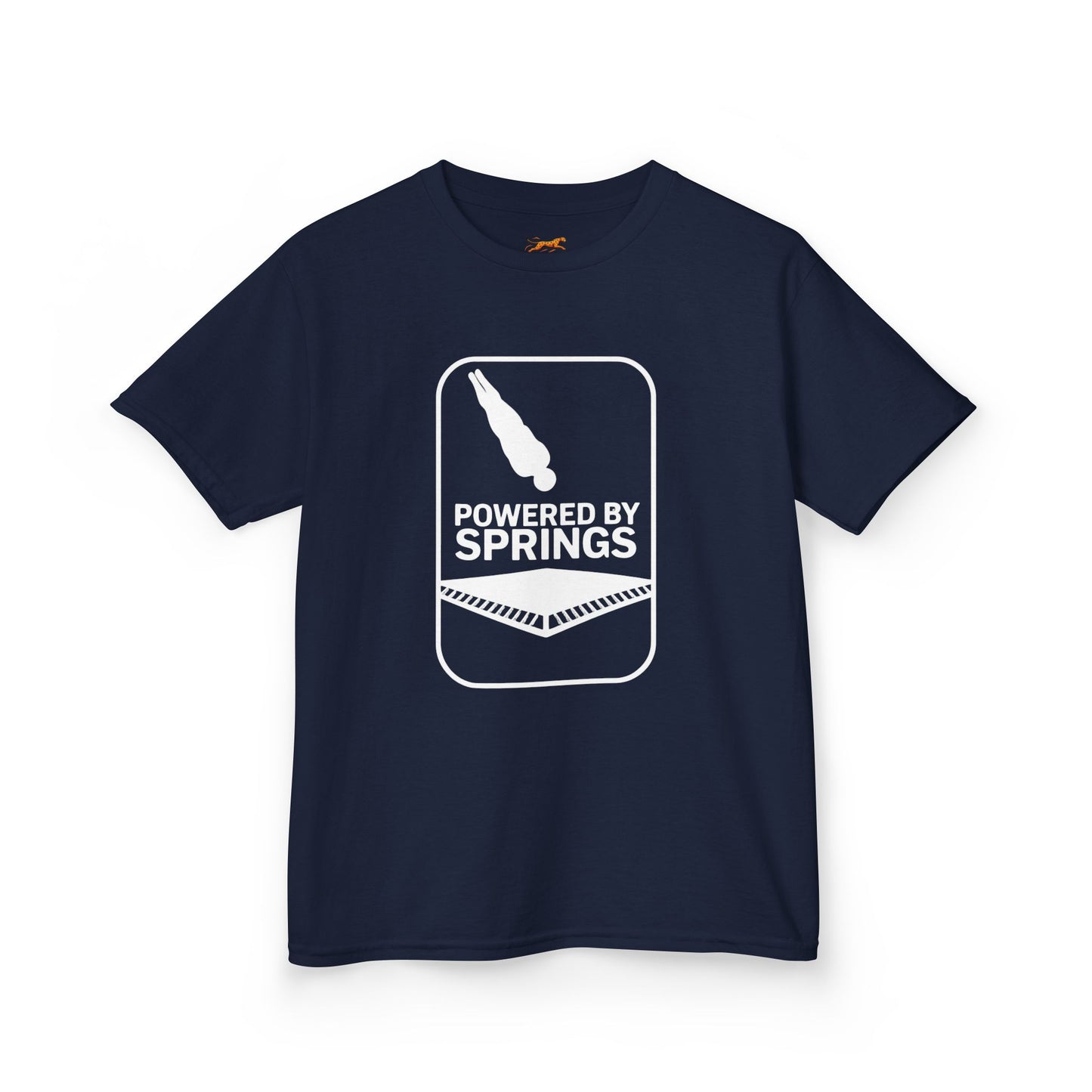 Powered by Springs Trampoline Kids Tee
