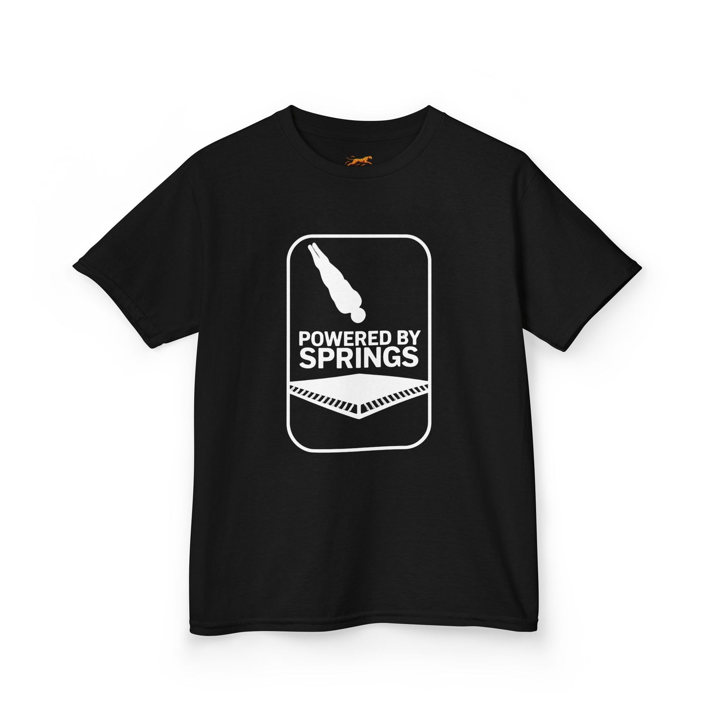 Powered by Springs Trampoline Kids Tee
