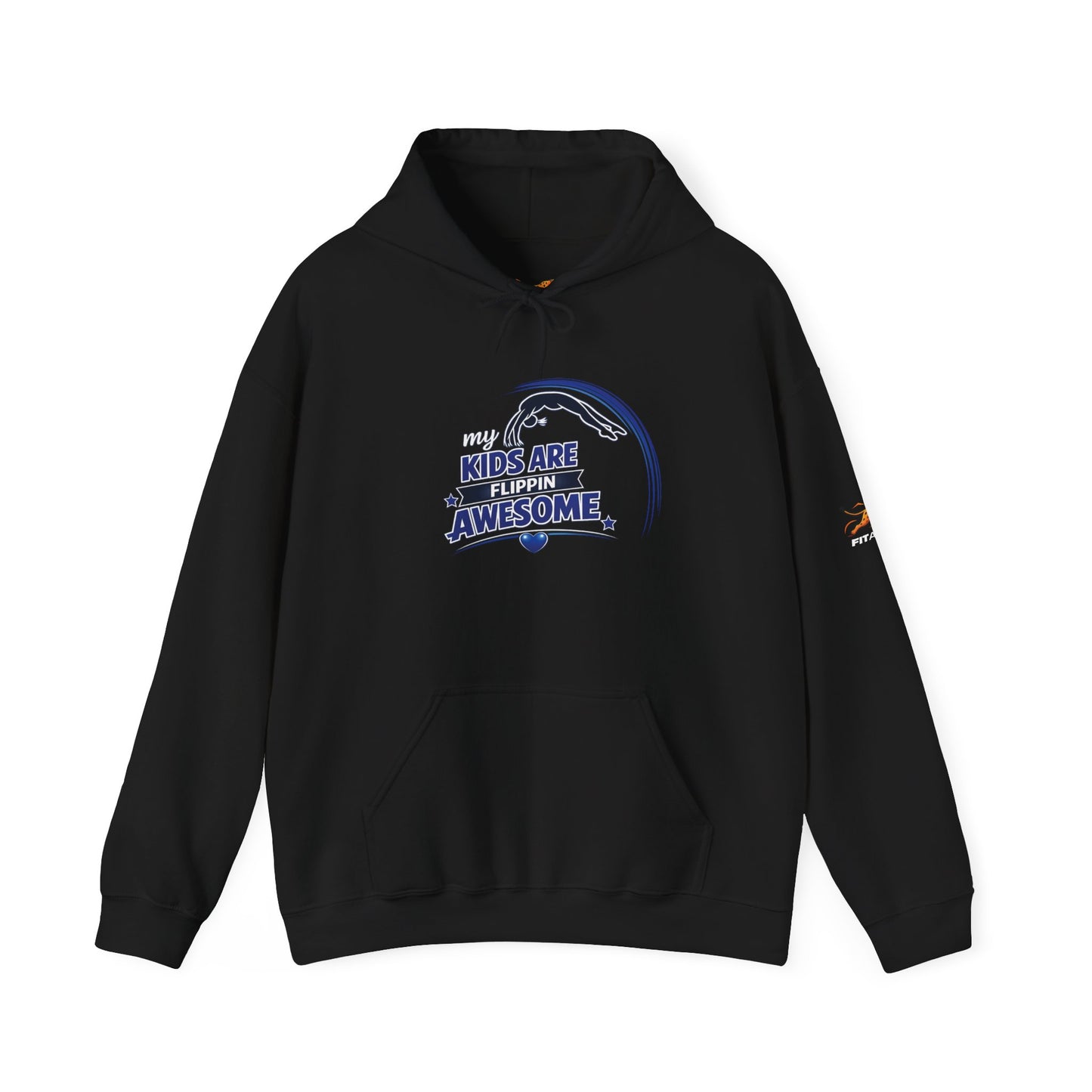 Flippin' Fantastic Gymnastics Hoodie — Gym Parent Hoodie (personalizable)