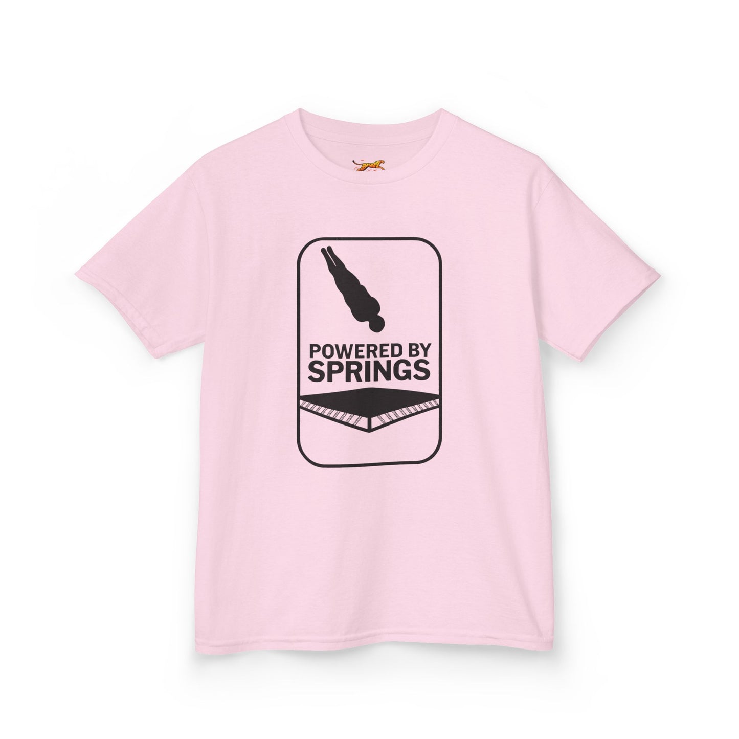 Powered by Springs - Youth Trampoline T-shirt