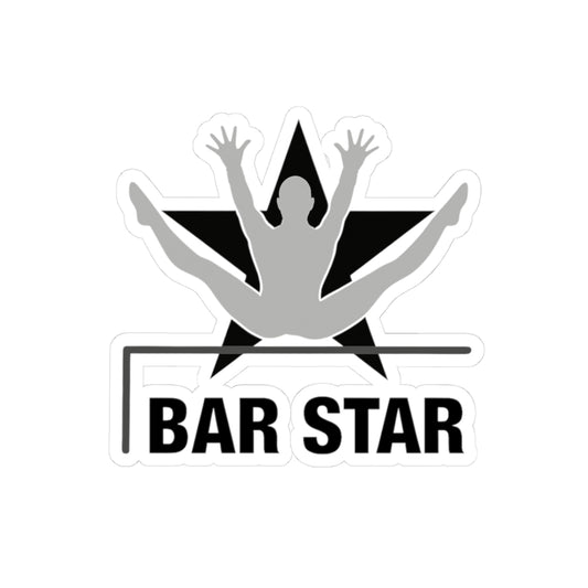 Bar Star Kiss-Cut Stickers - Gymnastics