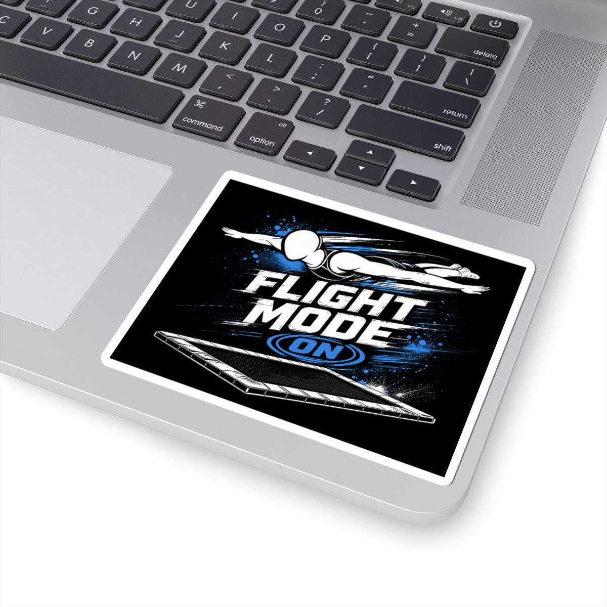 Flight Mode On Sticker — Trampoline Gymnastics Sticker