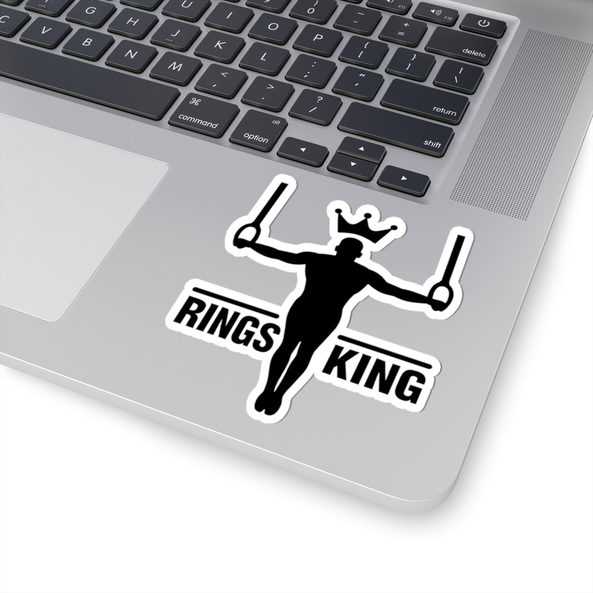 Fitness Motivation Stickers, Rings King.