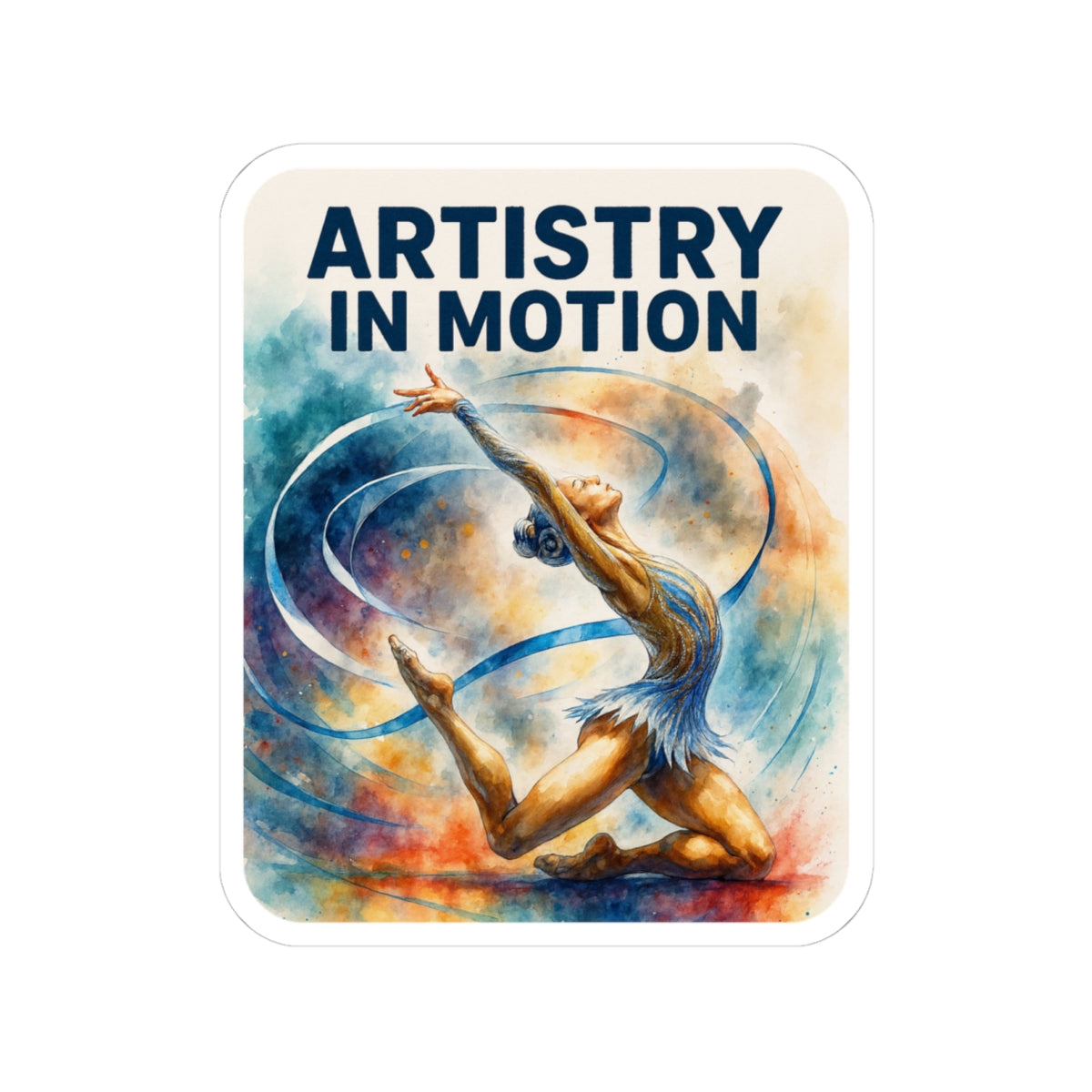 Rhythmic Gymnastics Kiss-Cut Stickers