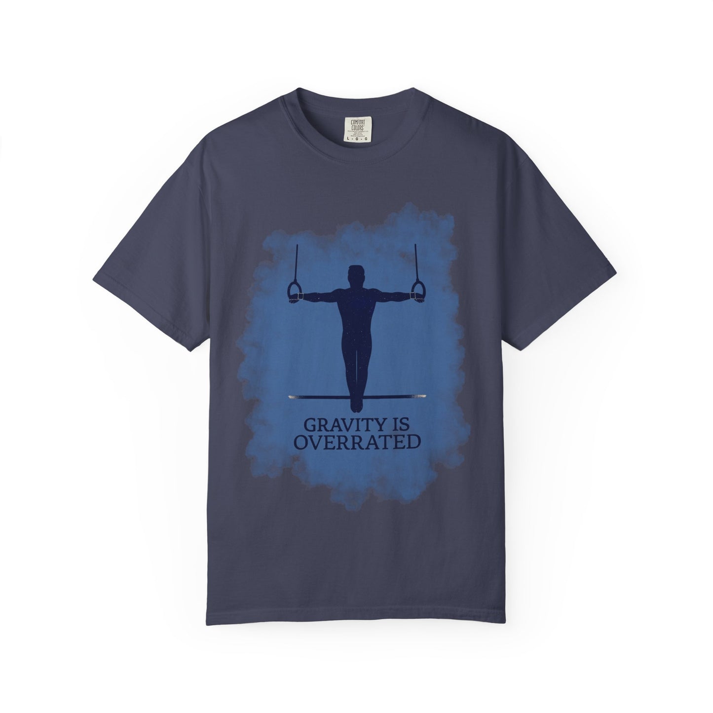 Gymnastics T-shirt Gravity is Overrated, Unisex Workout Tee - Adults