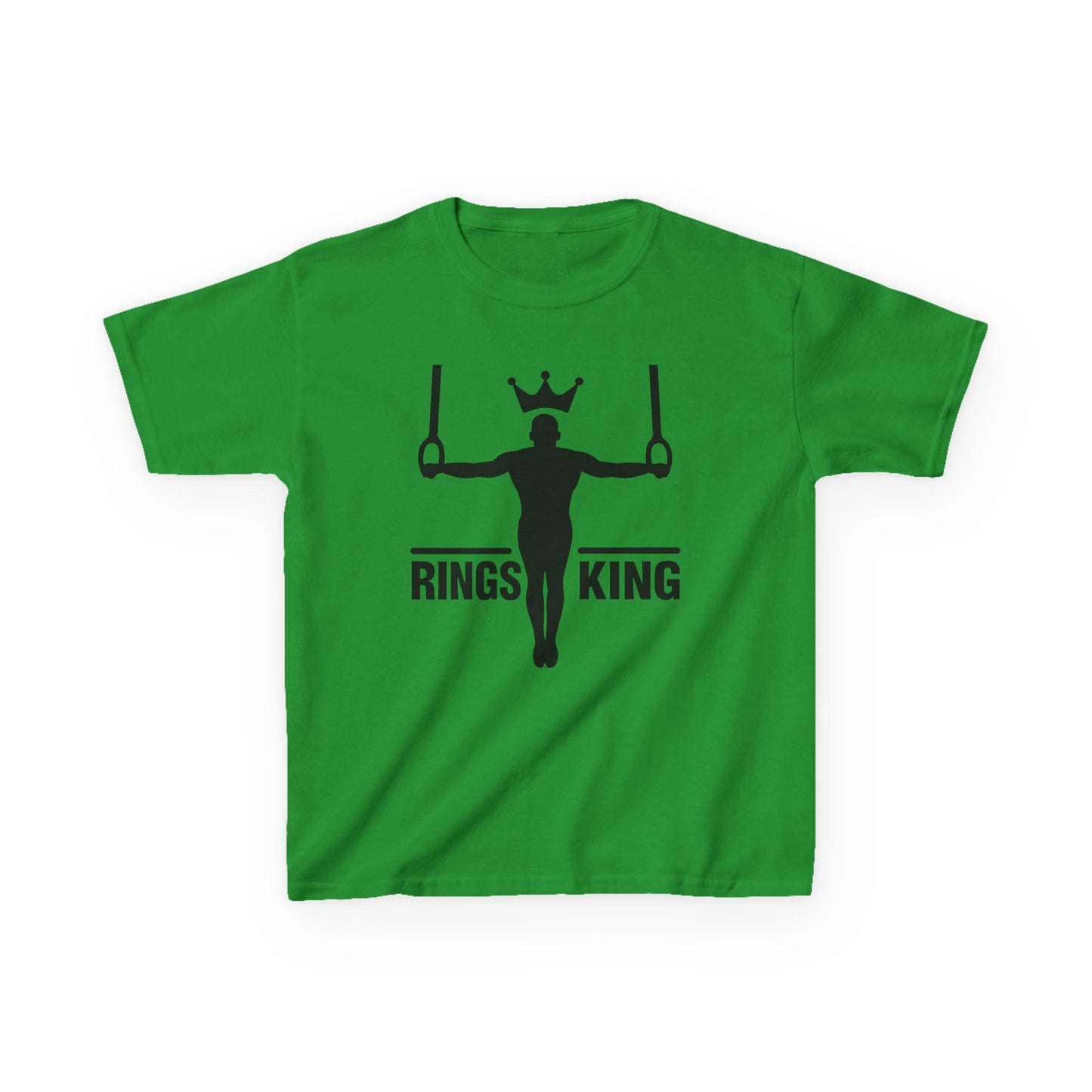 Kids Gymnastics T-Shirt - Rings King Design