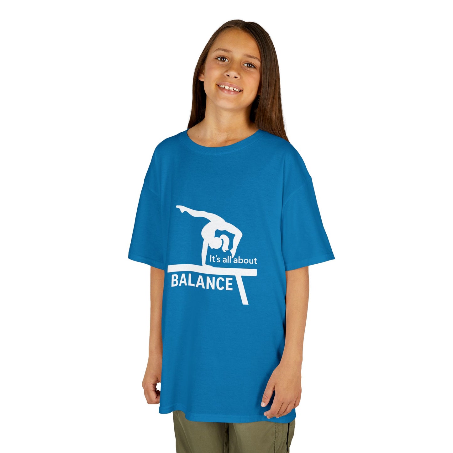 "It's All About Balance" Gymnastics Tee