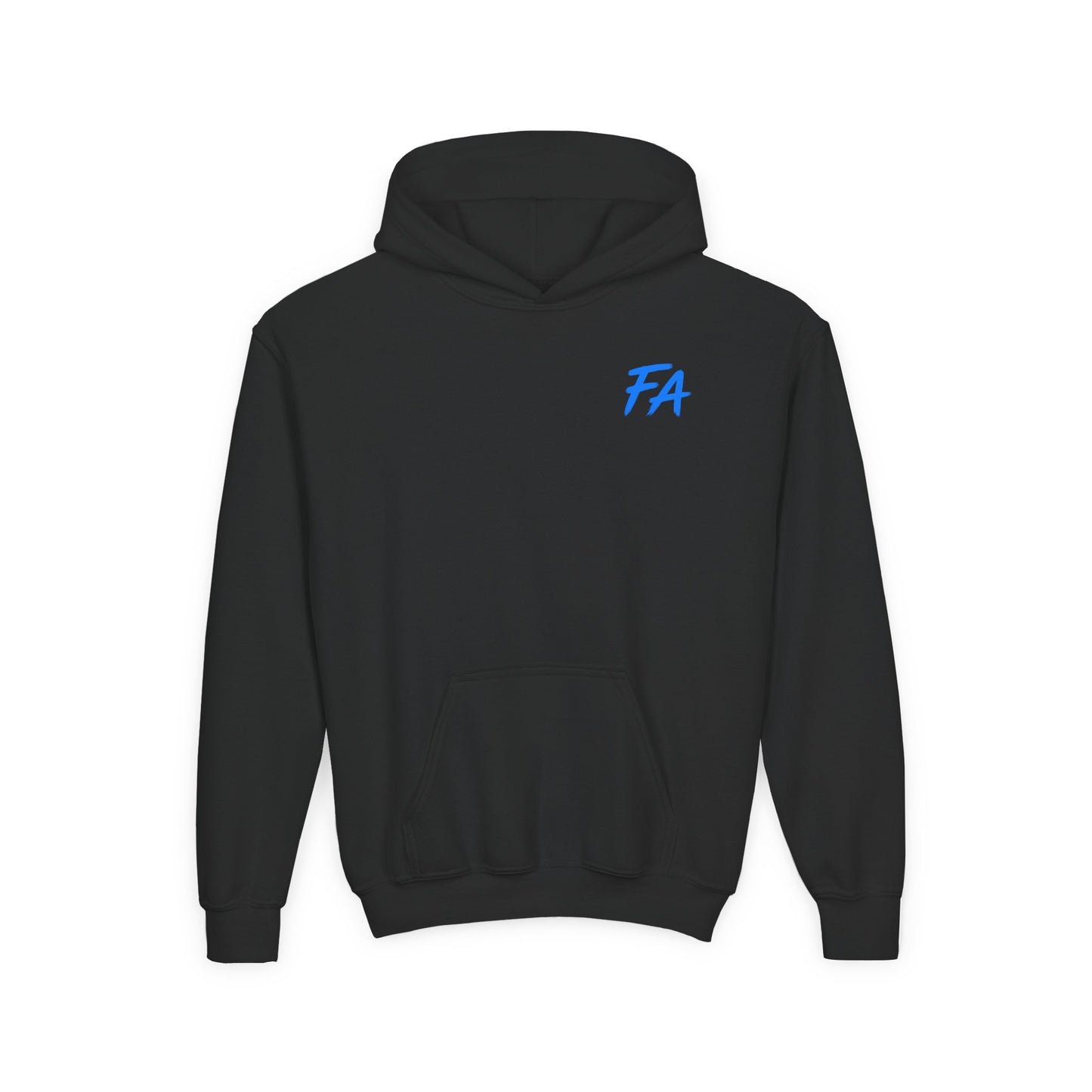Youth Hoodie — "Chalk Fixes Everything" Rock Climbing, Gymnastics Hoodie