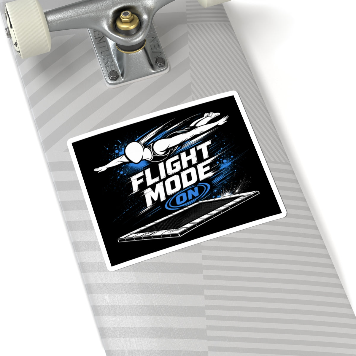 Flight Mode On Sticker — Trampoline Gymnastics Sticker