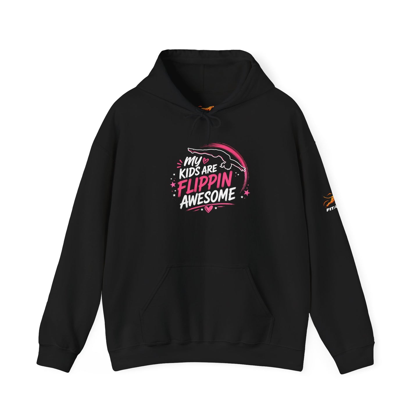 "My Kids Are Flippin' Awesome" | Number 1 Fan Personalized Parents Hoodie