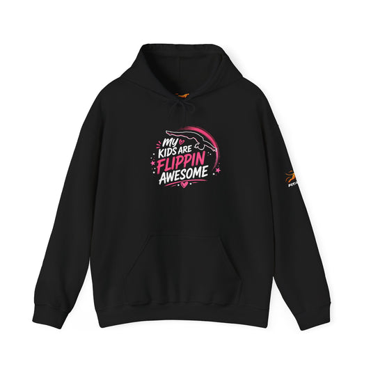 "My Kids Are Flippin' Awesome" | Number 1 Fan Personalized Parents Hoodie