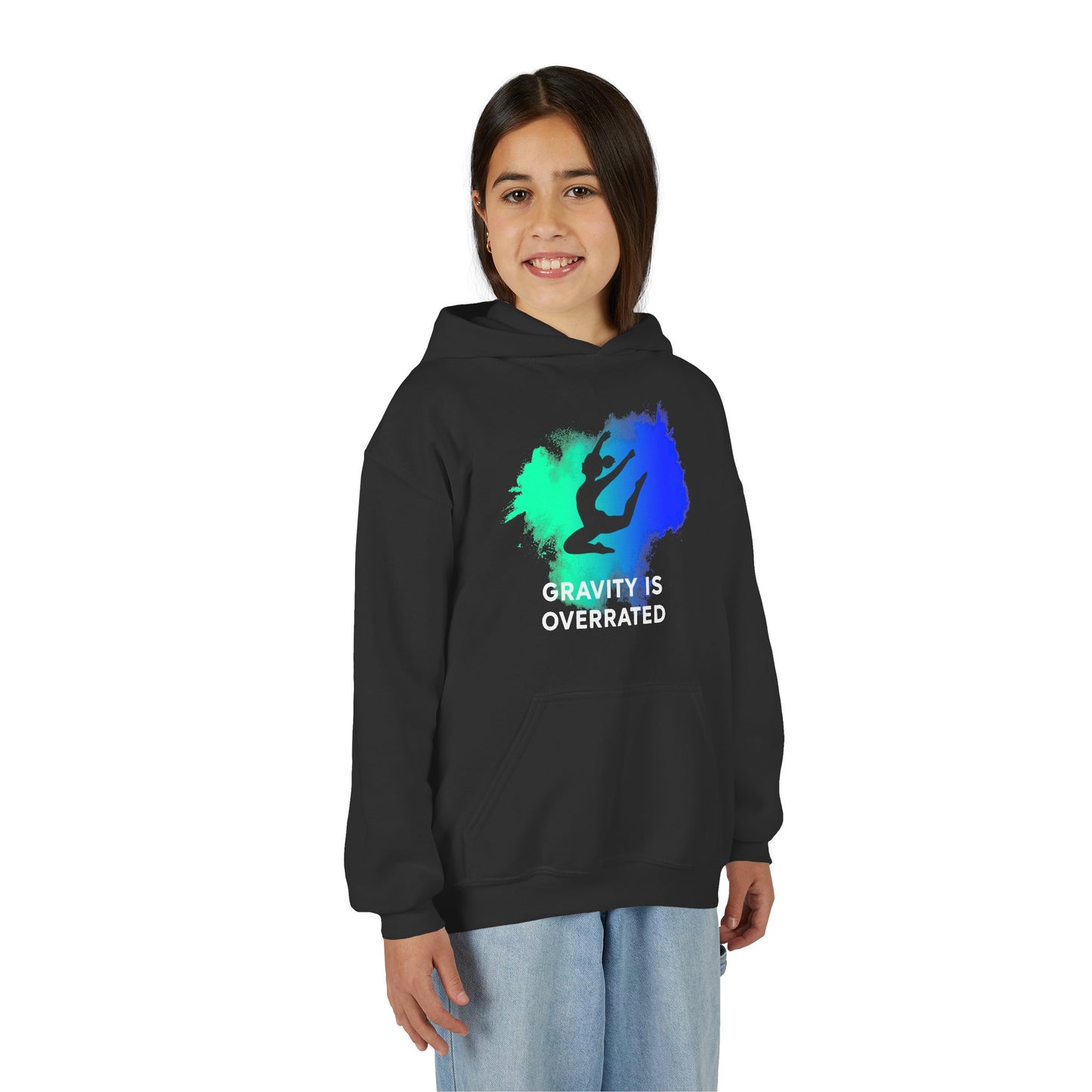 "Gravity Is Overrated" Youth Hoodie