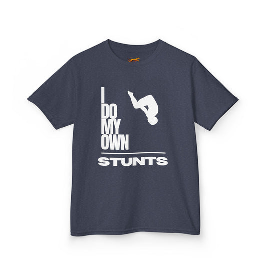 I Do My Own Stunts Gymnastics Tee | Fit Animal Apparel