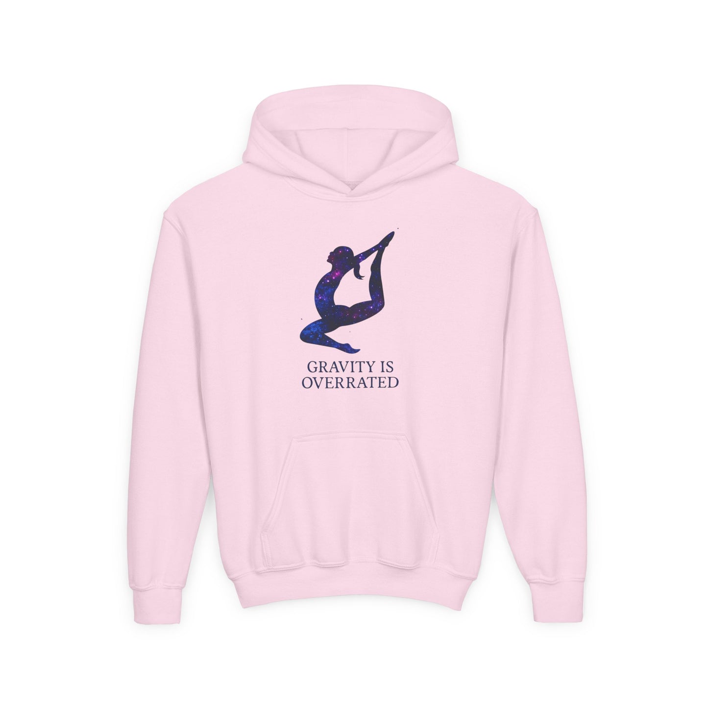 Gravity is Overrated - Youth Gymnastics and Dance Hoodie