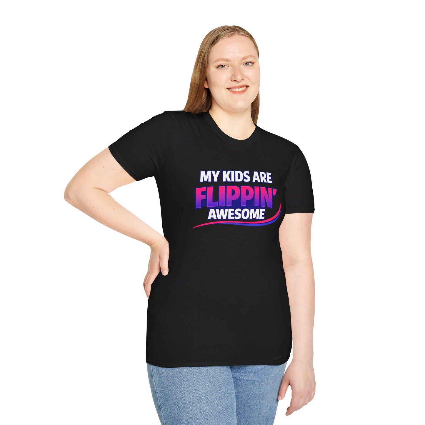 Flippin' Awesome, Flippin broke— Proud Parent Graphic Tee