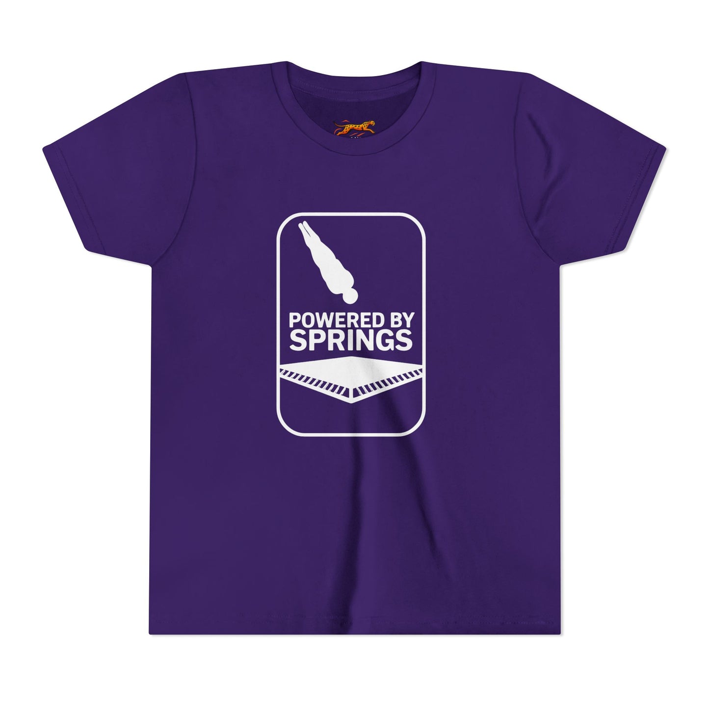 Youth Graphic Tee - Powered by Springs, Trampoline
