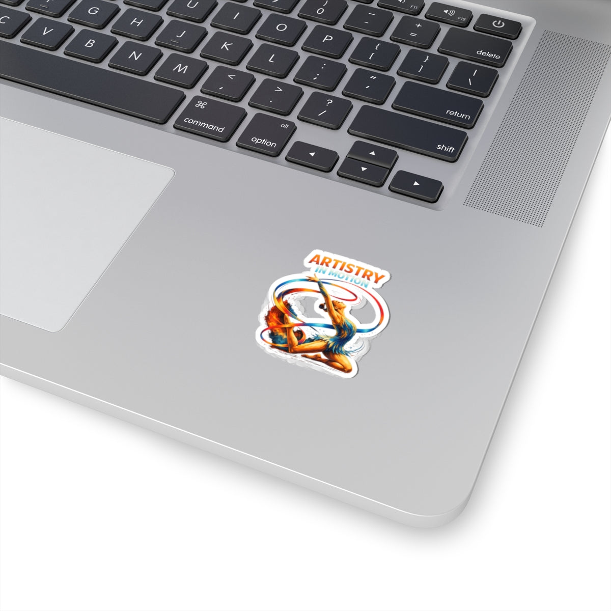 Artistry in Motion Gymnastics Sticker — Rhythmic Dance Kiss-Cut Sticker