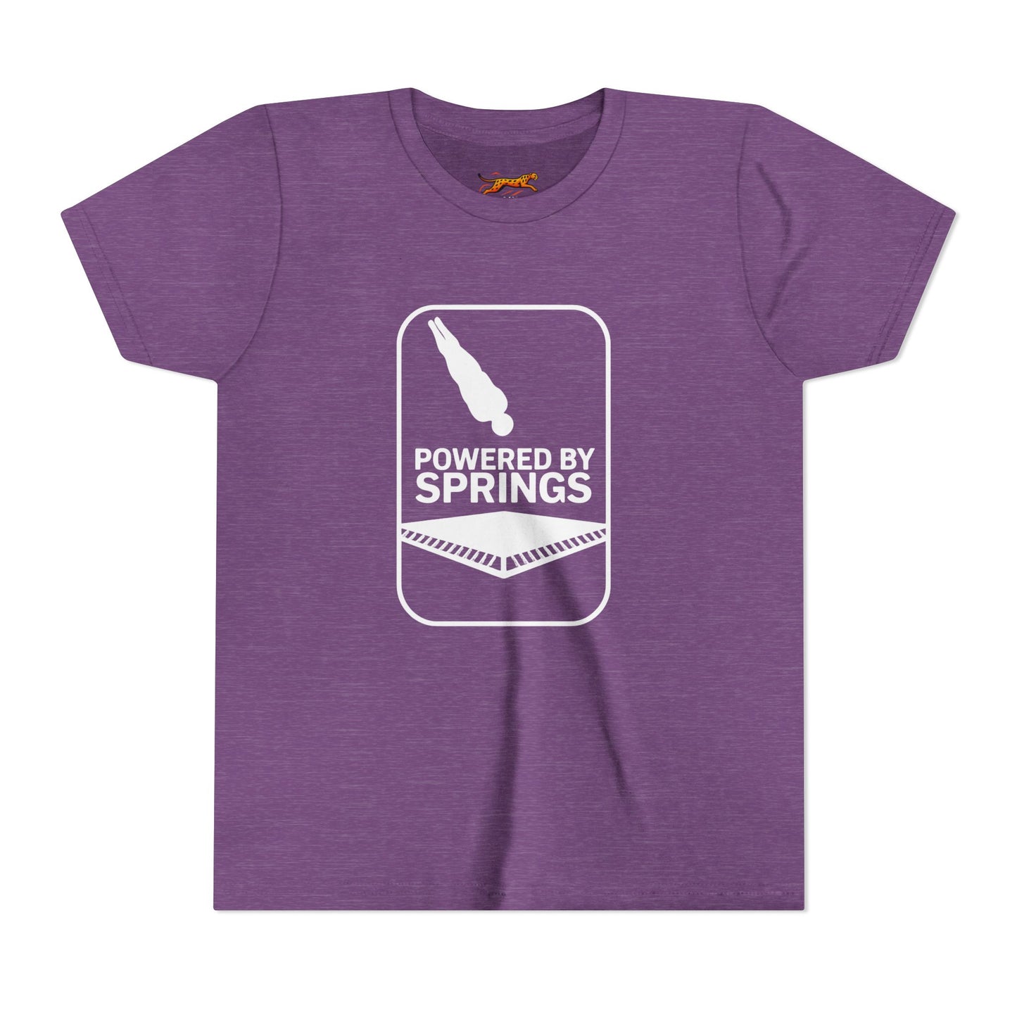 Youth Graphic Tee - Powered by Springs, Trampoline