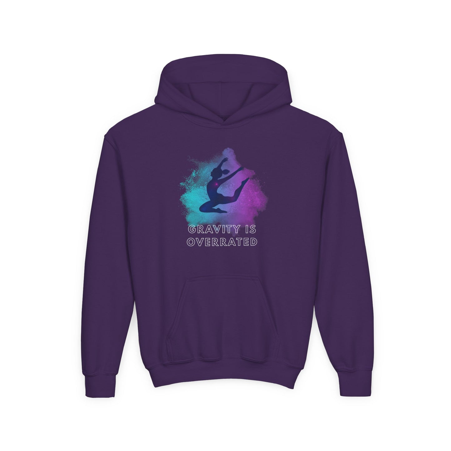 Girl's Gymnastics and Dance Hoodie, Gravity is overrated