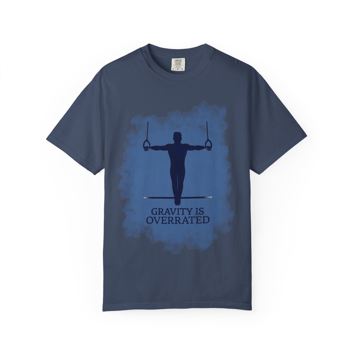 Gymnastics T-shirt Gravity is Overrated, Unisex Workout Tee - Adults