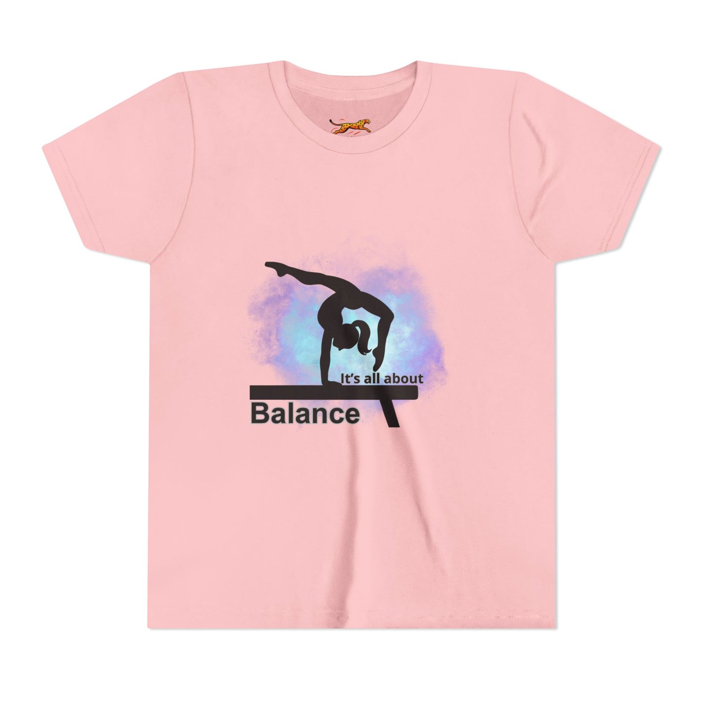 It's all about Balance - Gymnastics  Inspired Youth Tee.
