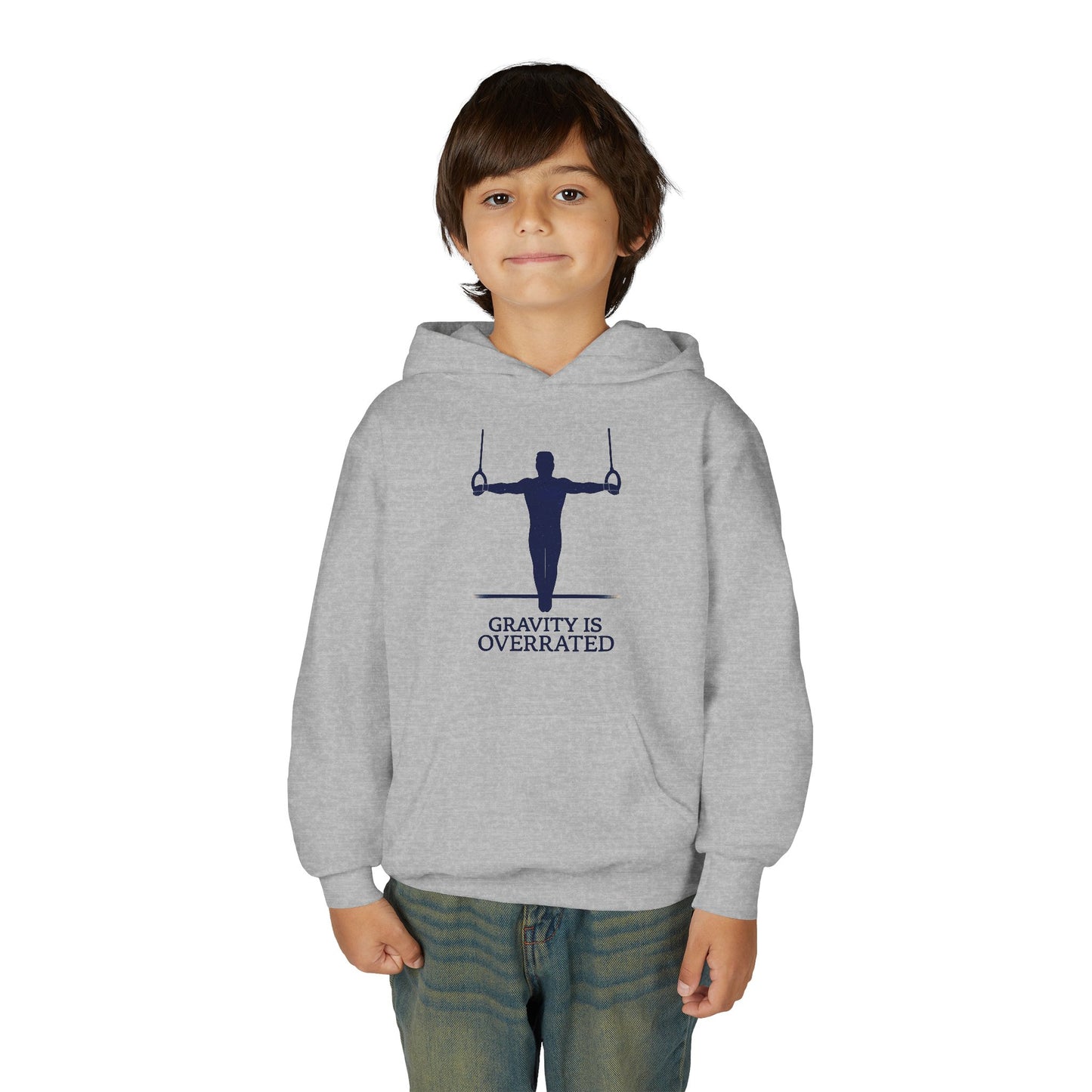 Gravity is Overrated Youth Hoodie.