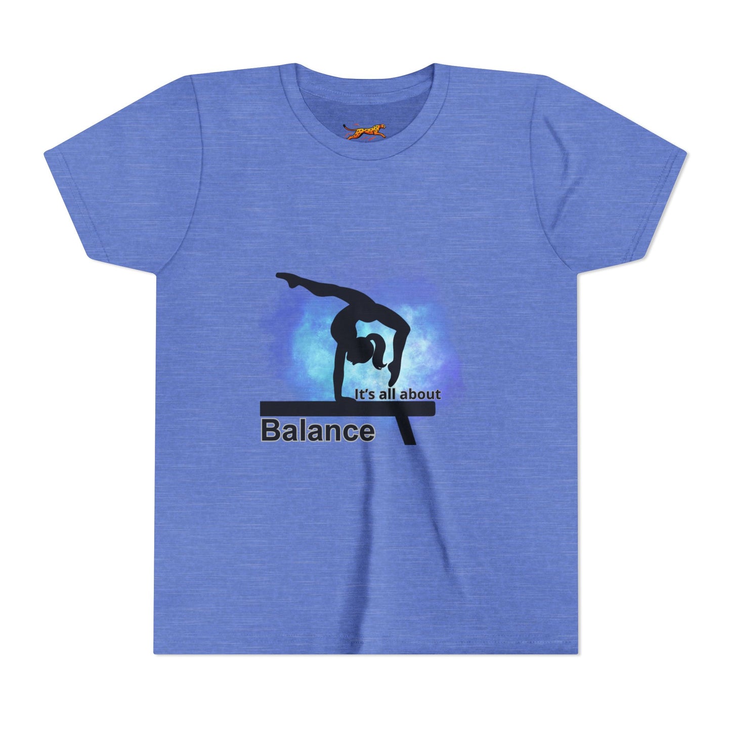 It's all about Balance - Gymnastics  Inspired Youth Tee.